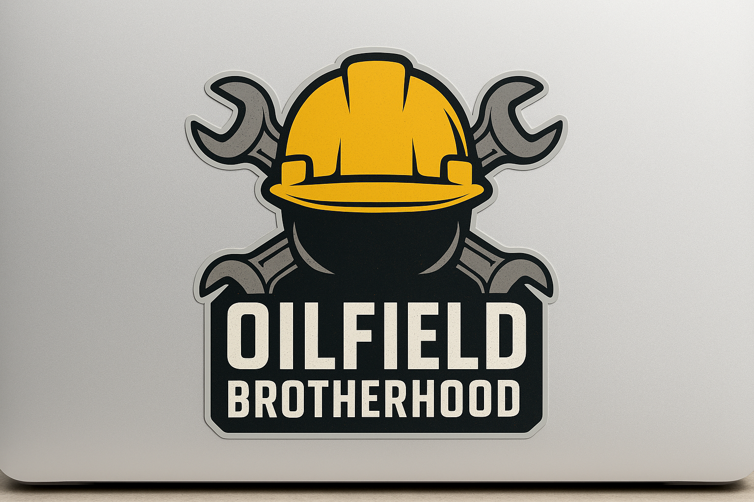 Oilfield Brotherhood Sticker Decal Vinyl Laptop Car Window Bumper AUTO Water Bottle Helmets Waterproof