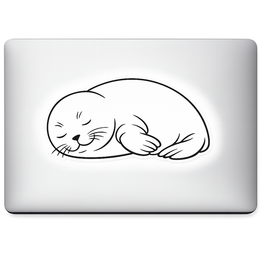 Harbor Seal Sticker Decal Vinyl Laptop Car Window Bumper AUTO Water Bottle Helmets Waterproof