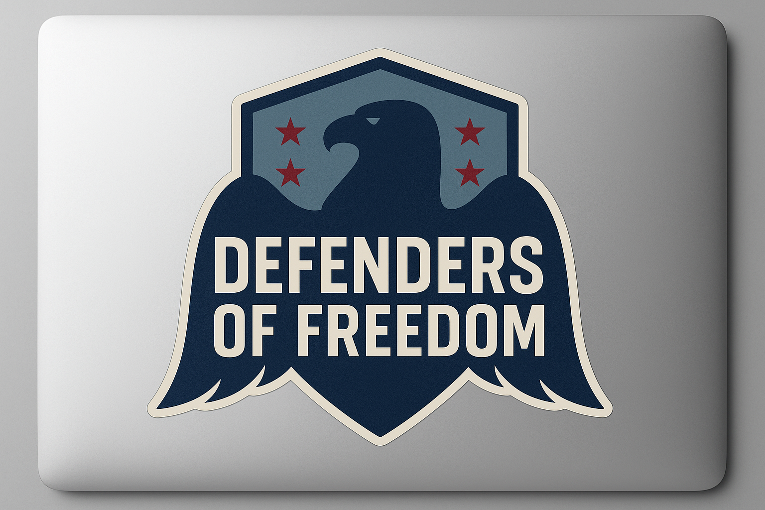 Defenders of Freedom Sticker Decal Vinyl Laptop Car Window Bumper AUTO Water Bottle Helmets Waterproof USA Patriotic