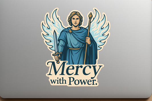 Raphael Angel Sticker Decal Vinyl Laptop Car Window Bumper AUTO Water Bottle Helmets Waterproof Art Sword