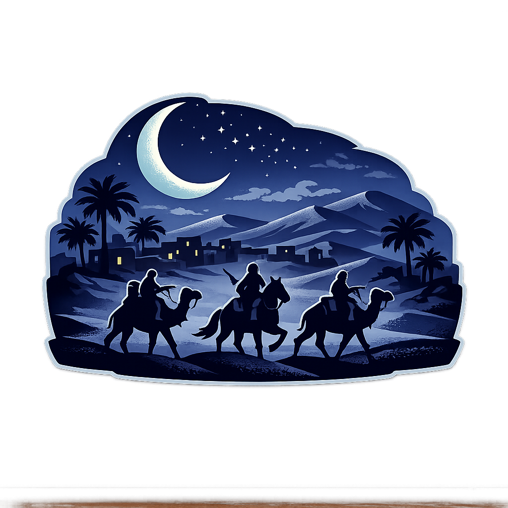 NV Nevada Night Desert Village Sticker Decal Vinyl Laptop Car Window Bumper AUTO Water Bottle Helmets Waterproof Moonlight