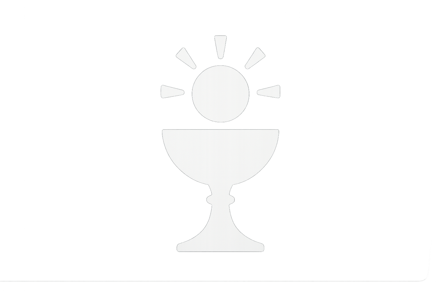 Golden Chalice Eucharist Host Sticker Decal Vinyl Laptop Car Window Bumper AUTO Water Bottle Helmets Waterproof