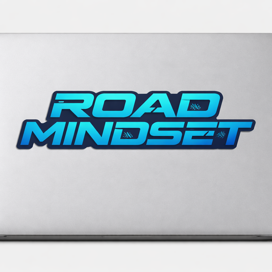 ROAD MINDSET Sticker Decal Vinyl Laptop Car Window Bumper AUTO Water Bottle Helmets Waterproof US