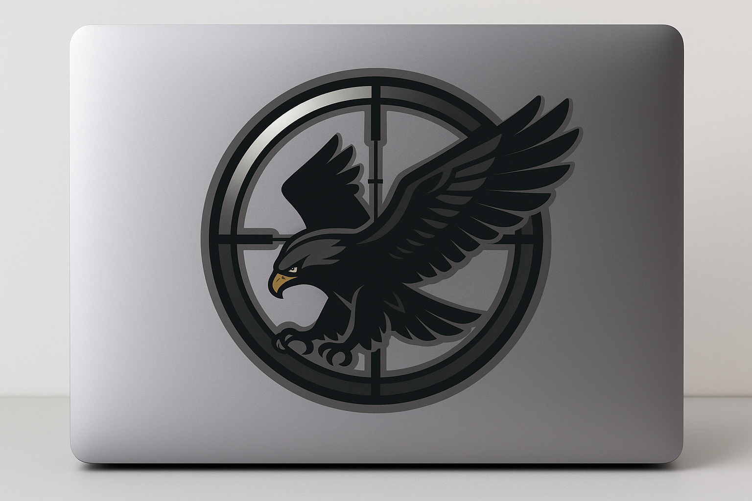 Sniper Scope Eagle Sticker Decal Vinyl Laptop Car Window Bumper AUTO Water Bottle Helmets Waterproof