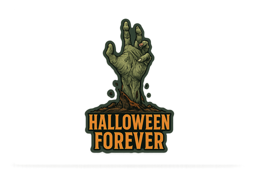 Zombie Hand Rising Sticker Decal Vinyl Laptop Car Window Bumper AUTO Water Bottle Helmets Waterproof Halloween