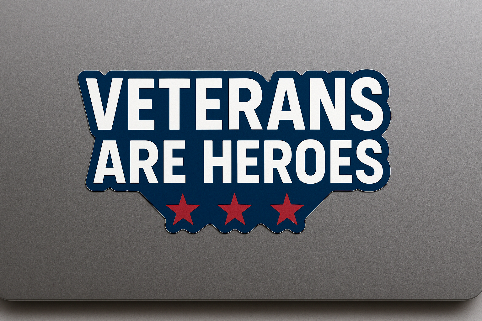 Veterans Are Heroes Sticker Decal Vinyl Laptop Car Window Bumper AUTO Water Bottle Helmets Waterproof USA
