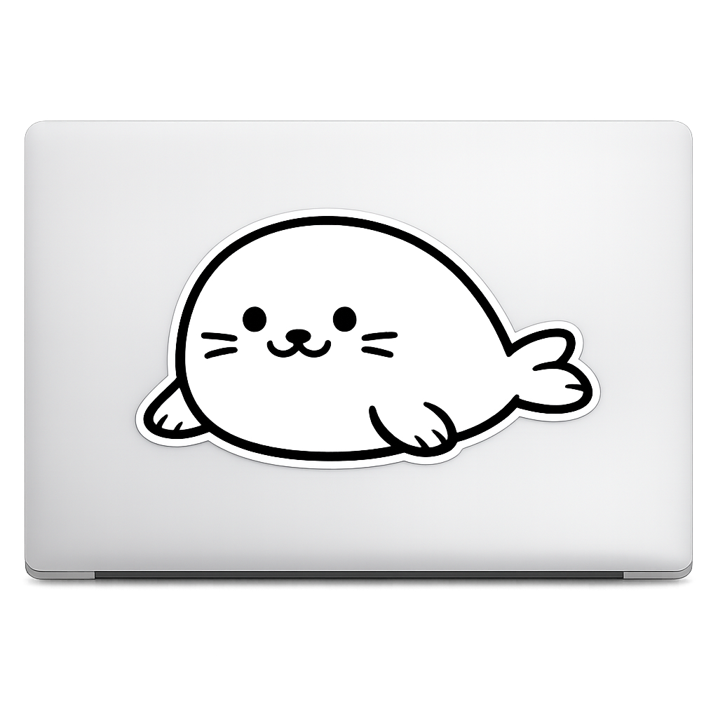 Harbor Seal Sticker Decal Vinyl Laptop Car Window Bumper Truck AUTO Bottle Water Bottle Helmets Waterproof