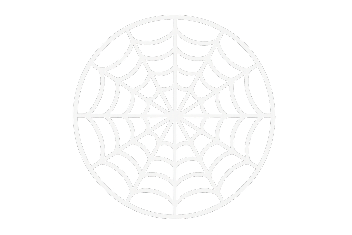 Spider Web Sticker Decal Vinyl Laptop Car Window Bumper AUTO Water Bottle Helmets Waterproof Radial Circular