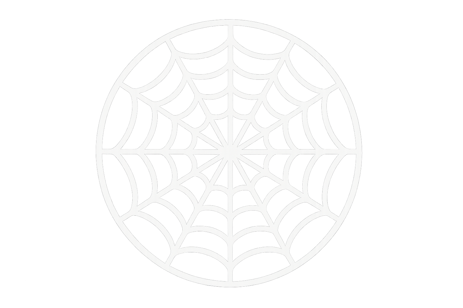 Spider Web Sticker Decal Vinyl Laptop Car Window Bumper AUTO Water Bottle Helmets Waterproof Radial Circular