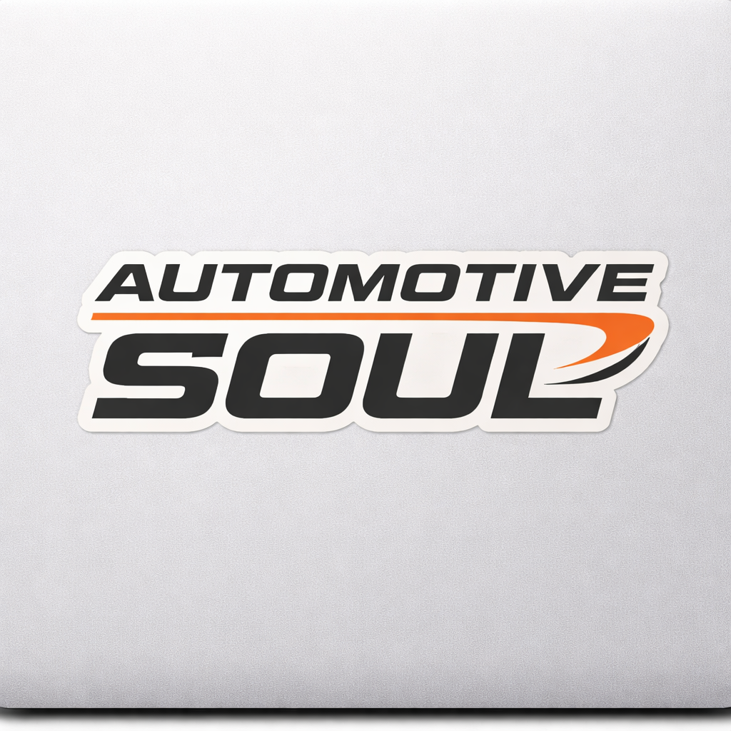 AUTOMOTIVE SOUL Sticker Decal Vinyl Laptop Car Window Bumper AUTO Water Bottle Helmets Waterproof USA