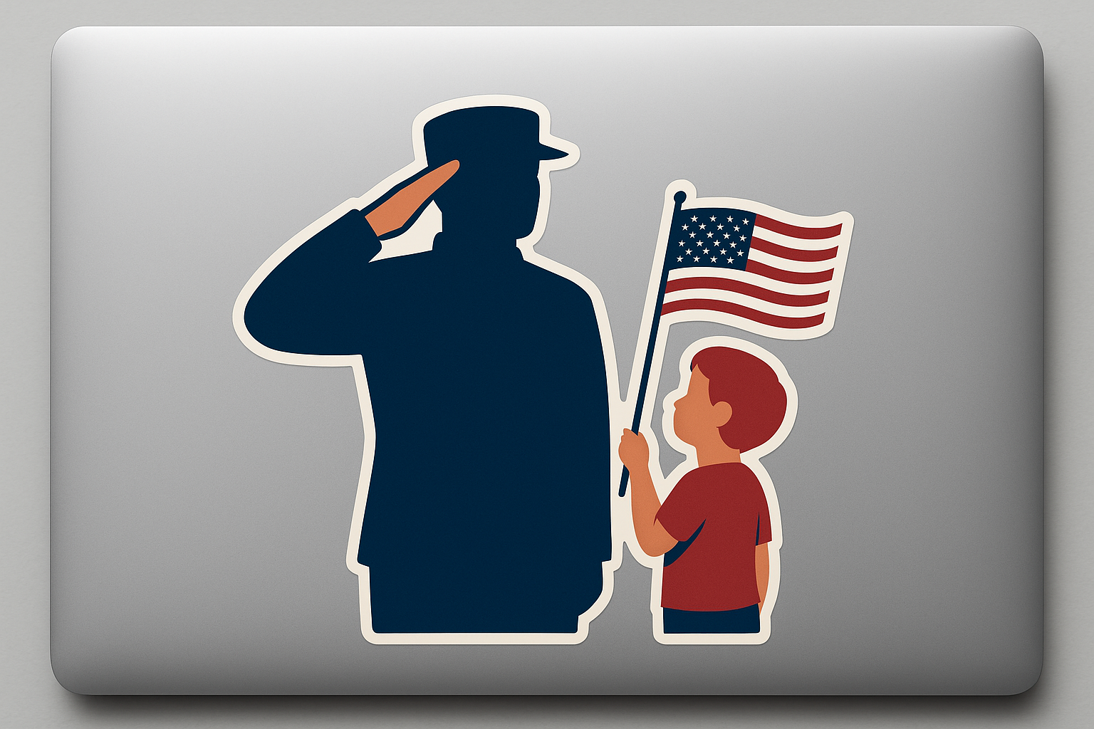Veterans Day USA Salute Sticker Decal Vinyl Laptop Car Window Bumper AUTO Water Bottle Helmets Waterproof
