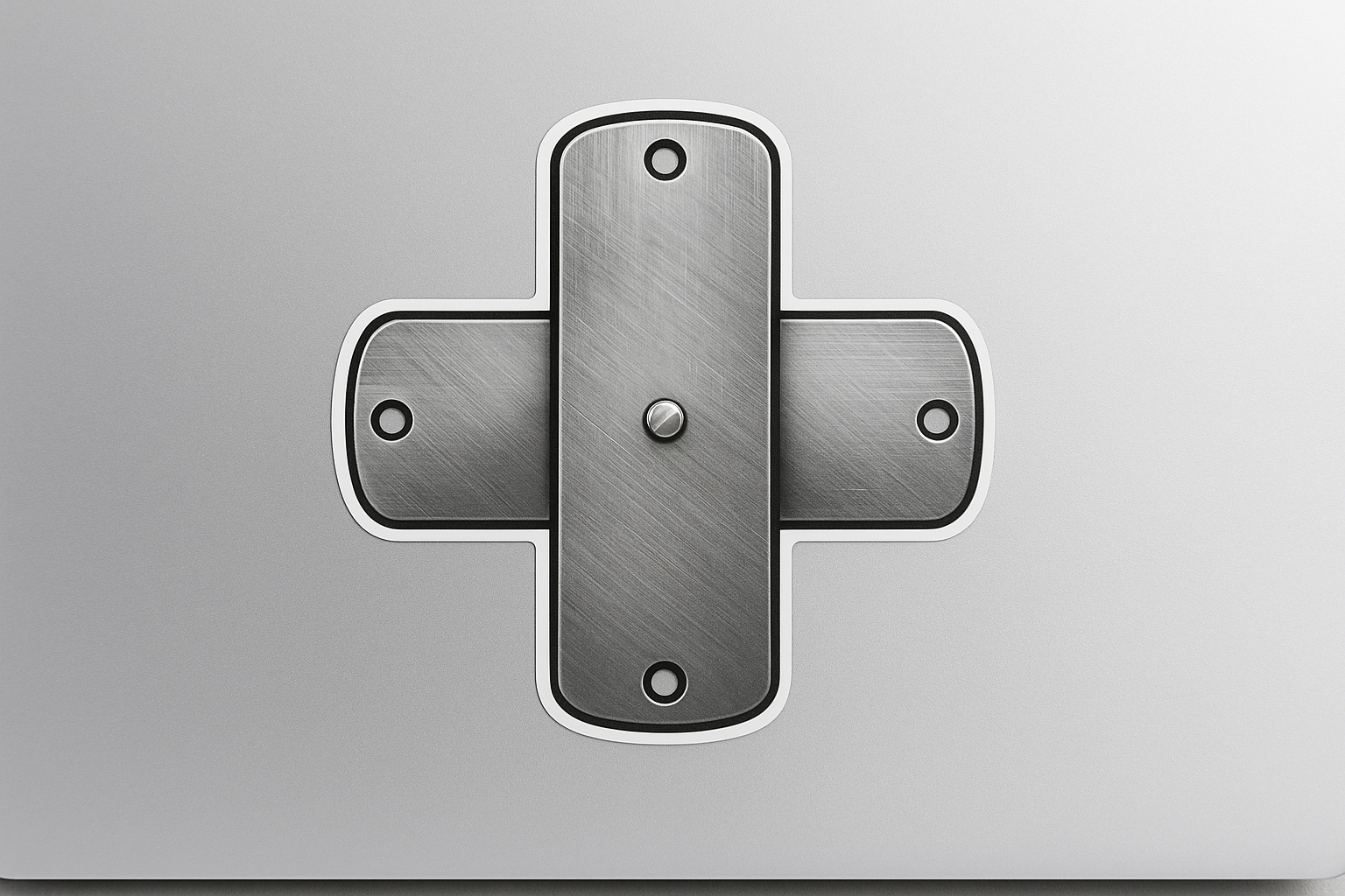 Cross Dog Tags Sticker Decal Vinyl Laptop Car Window Bumper AUTO Water Bottle Helmets Waterproof