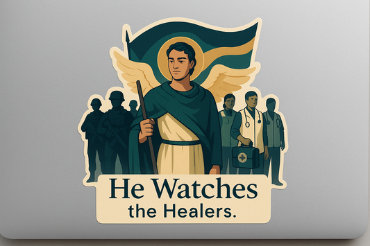 Raphael Medics Soldiers Sticker Decal Vinyl Laptop Car Window Bumper AUTO Water Bottle Helmets Waterproof