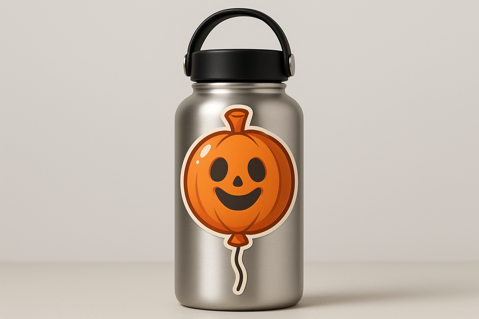 Pumpkin Ghost Face Sticker Decal Vinyl Laptop Car Window Bumper AUTO Water Bottle Helmets Waterproof Halloween