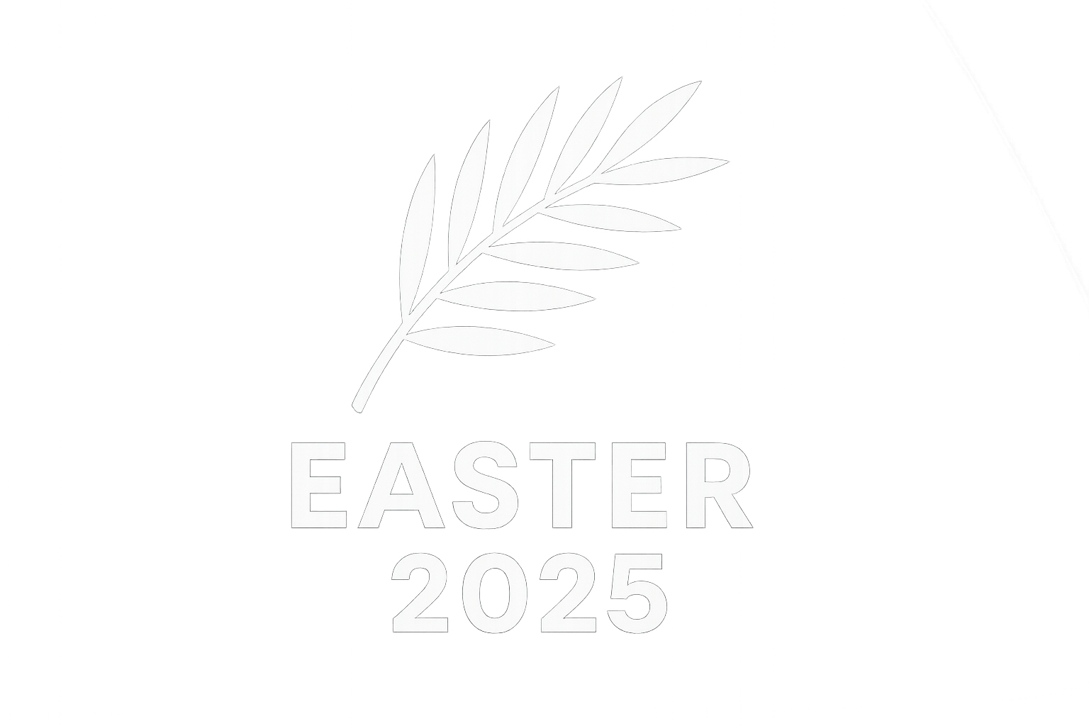 Palm Branch Easter Sticker Decal Vinyl Laptop Car Window Bumper AUTO Water Bottle Helmets Waterproof Green Leaf