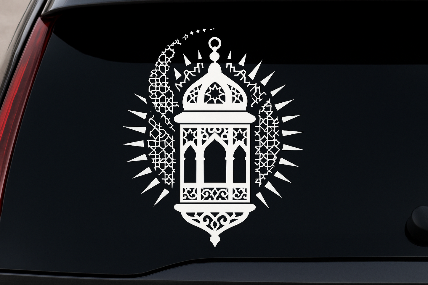 Islamic Motif Lantern Sticker Decal Vinyl Laptop Car Window Bumper AUTO Bottle Water Bottle Helmets Waterproof