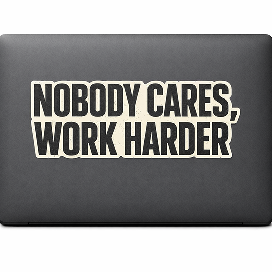 Hardcore Productivity Sticker Decal Vinyl Laptop Car Window Bumper AUTO Water Bottle Helmets Waterproof