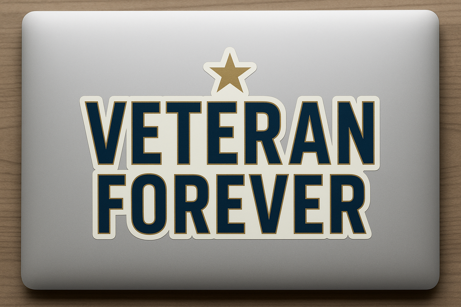 Veteran Forever Sticker Decal Vinyl Laptop Car Window Bumper AUTO Water Bottle Helmets Waterproof USA
