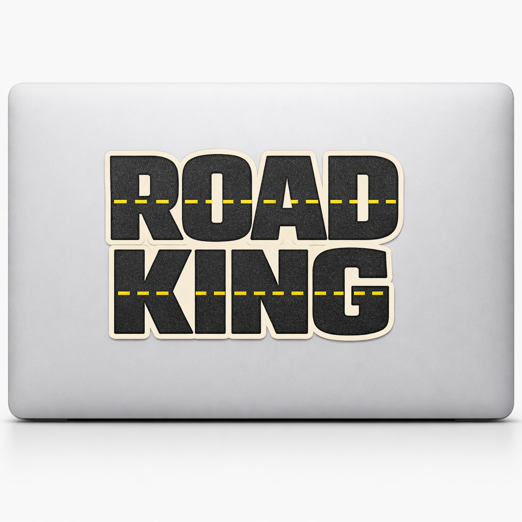 ROAD KING Sticker Decal Vinyl Laptop Car Window Bumper Truck AUTO Bottle Water Bottle Helmets Waterproof