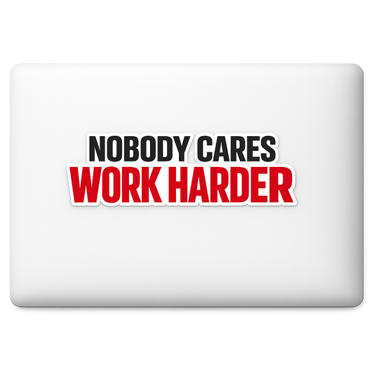 motivation Sticker Decal Vinyl Laptop Car Window Bumper AUTO Water Bottle Helmets Waterproof