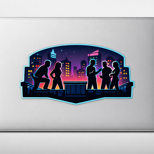 NY New York Sticker Decal Vinyl Laptop Car Window Bumper AUTO Water Bottle Helmets Waterproof Skyline