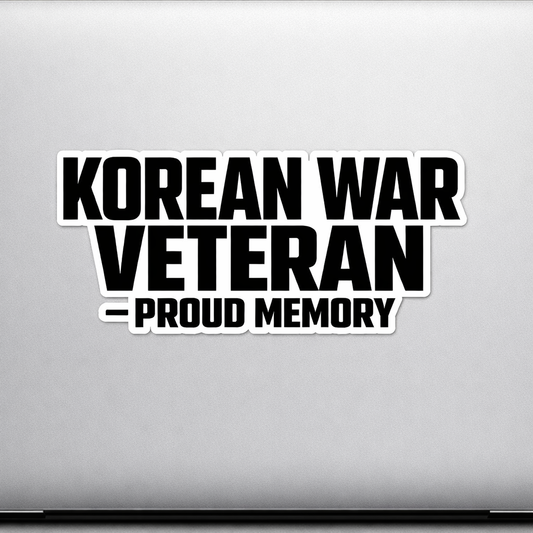 KOREA Korean War Veteran Sticker Decal Vinyl Laptop Car Window Bumper AUTO Water Bottle Helmets Waterproof