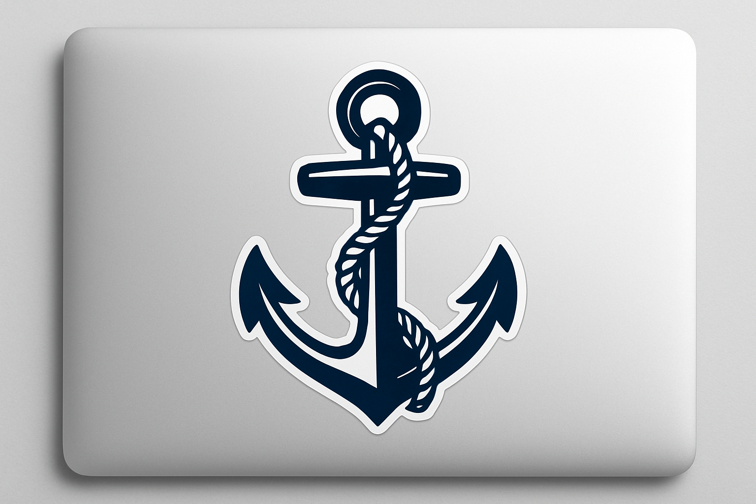 Navy Anchor Rope Sticker Decal Vinyl Laptop Car Window Bumper AUTO Water Bottle Helmets Waterproof Nautical