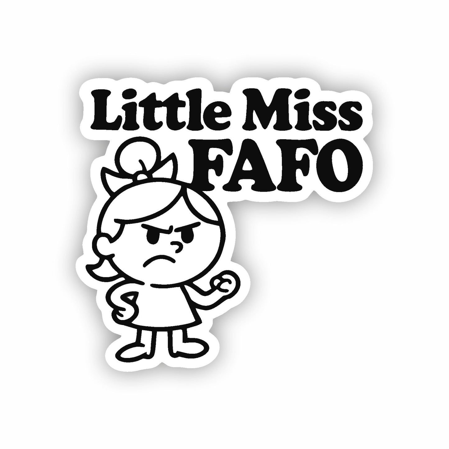 Set of 5 Stickers FAFO Fuck Around and Find Out Decal American Flag USA Waterproof Material Vinyl 4 in